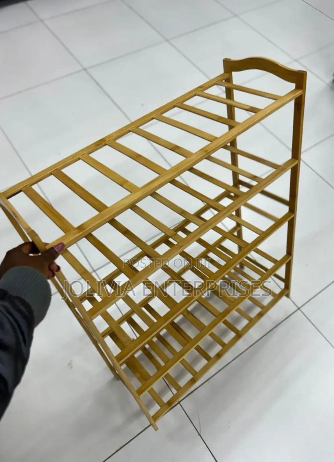 Portable Bamboo Shoerack