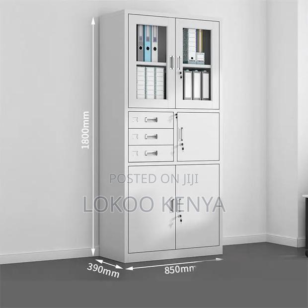 Office Cabinet: Office Storage Cabinet With Safe - thumbnail 2