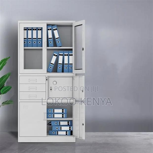 Office Cabinet: Office Storage Cabinet With Safe - thumbnail 3