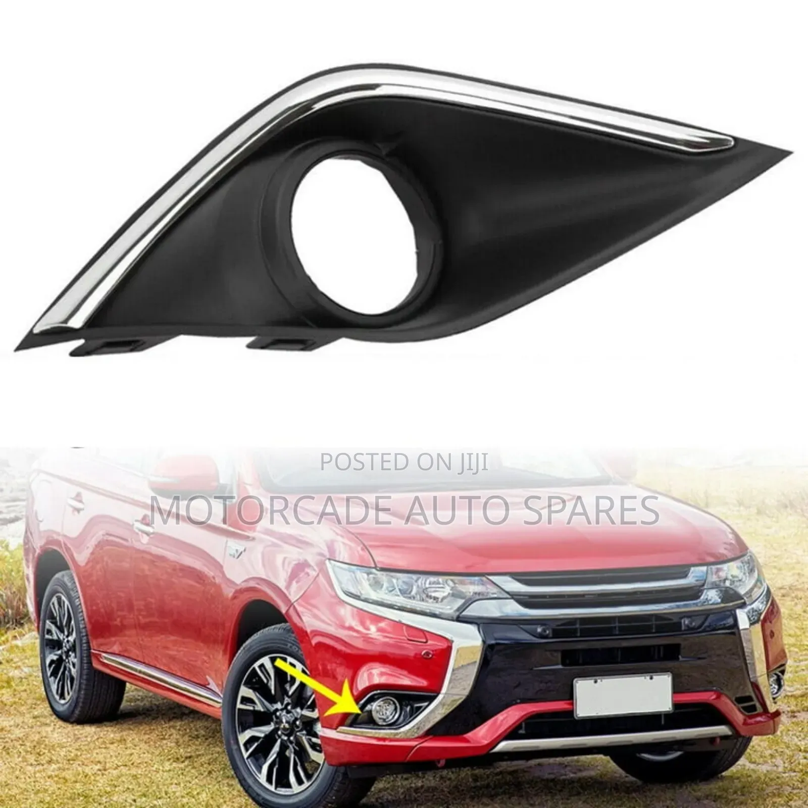 Mitsubishi Outlander 2014-2018 Fog Light Cover