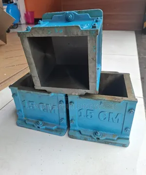 Concrete Cast Iron Cube Mouls.