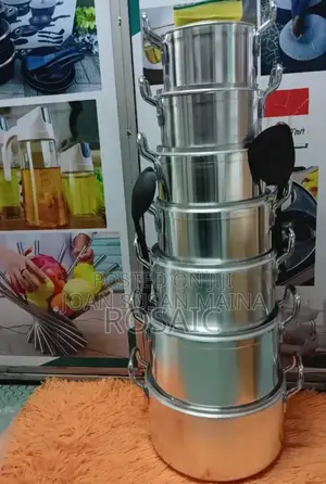 Tornado Tc 14-PCS Stainless Steel Cooking Pot Set