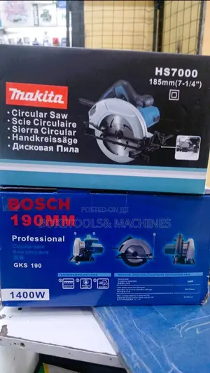 1400w Bosch Circular Saw/190mm/7"/Electric