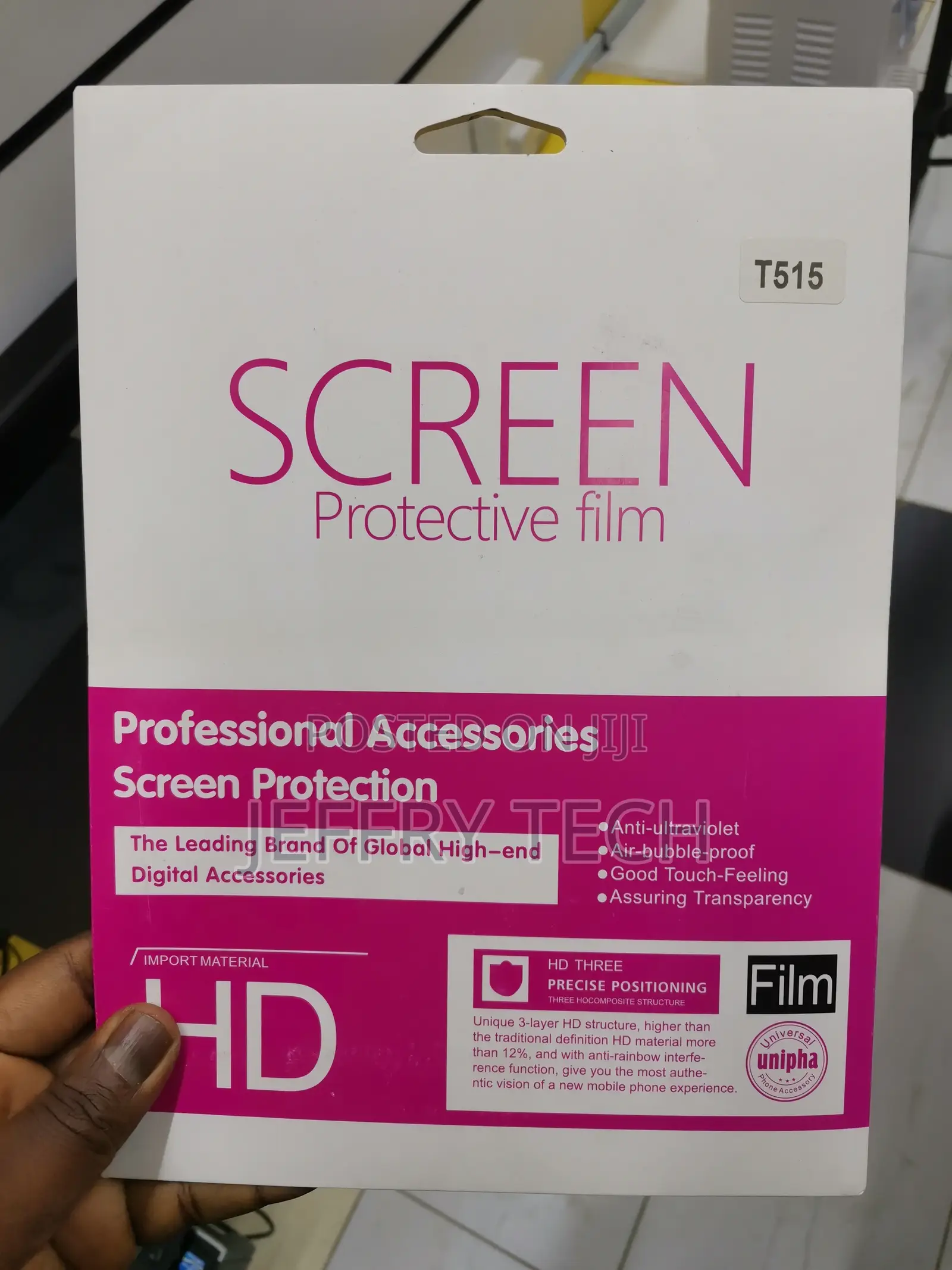 Tempered Glass Samsung Galaxy Tab a T515 Screen Protector