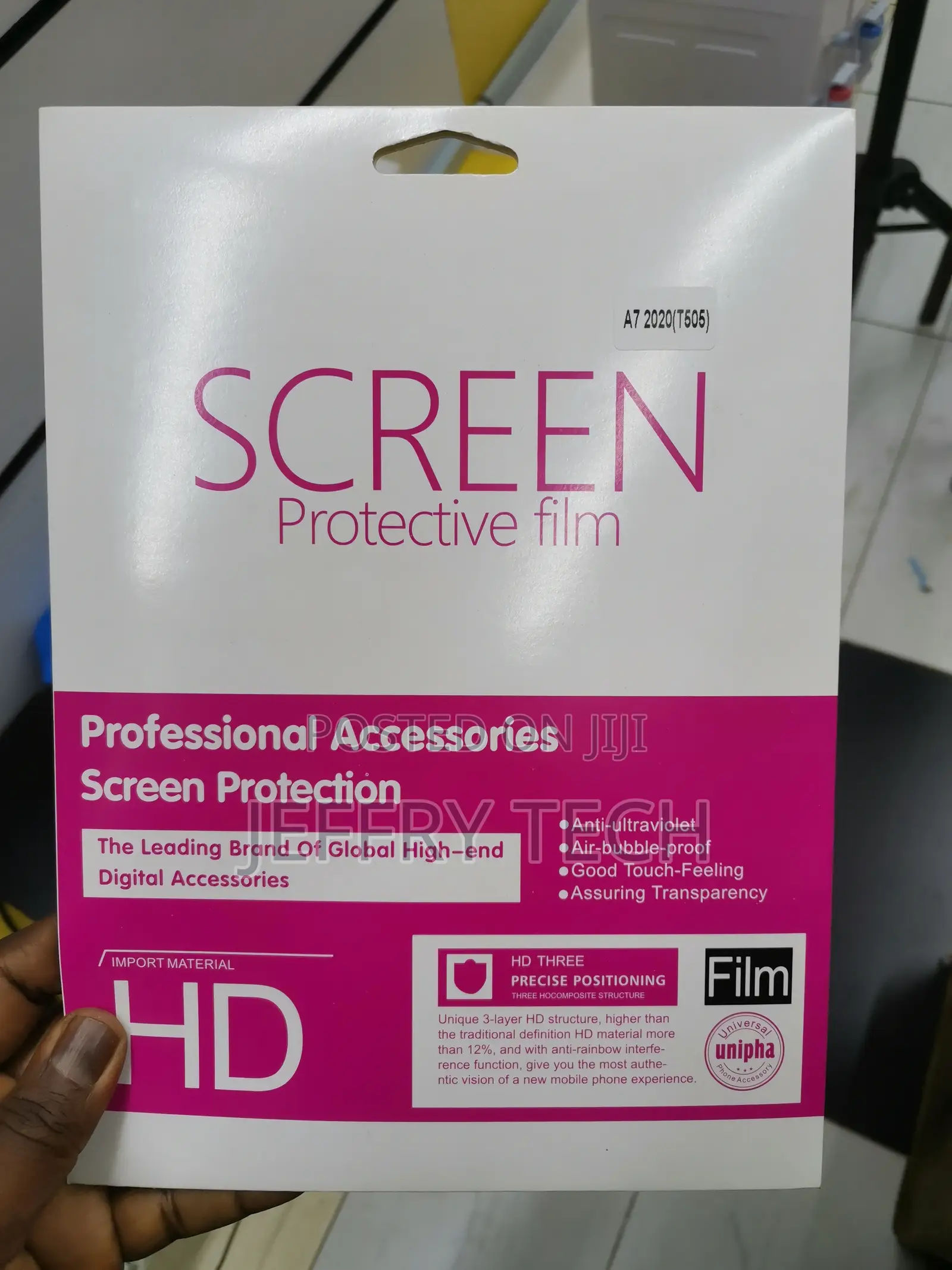 Galaxy Tab A7 (2020)(SM-T505 Tempered Glass Protector