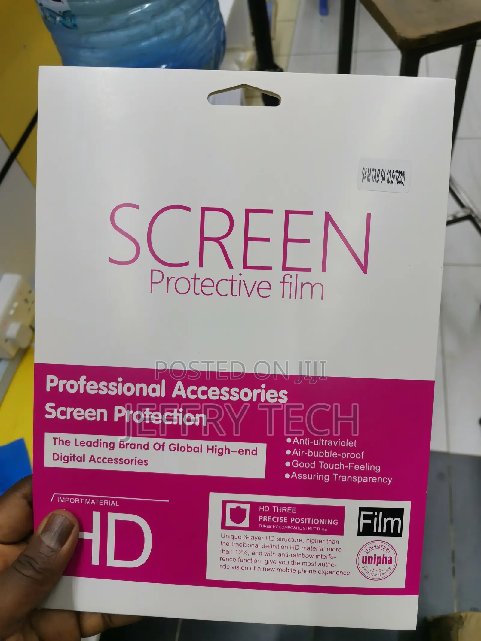 Galaxy Tab S4 (10.5 Inch) Tempered Glass Protector T830
