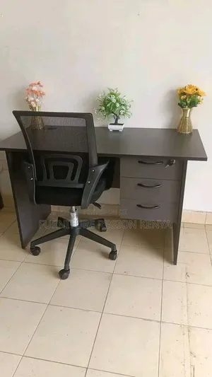 Desk and Crelical Chair, Study Set