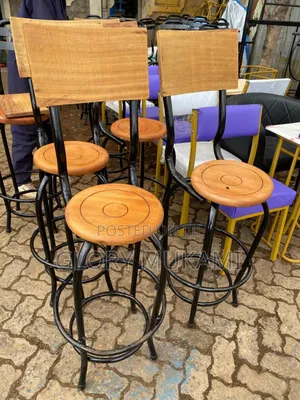 Classy High Bar and Restaurant Wooden Chairs