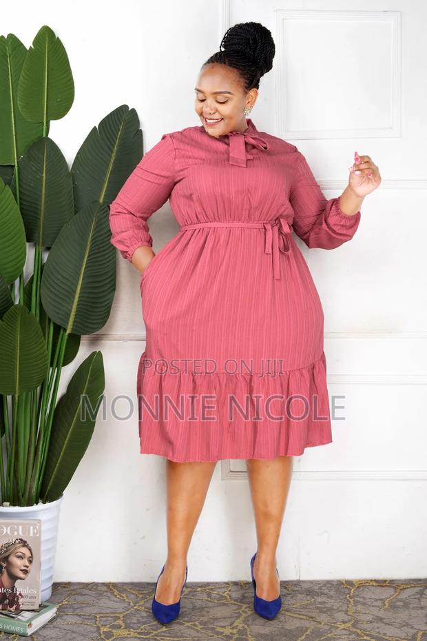 Peach Skater Dress - main view