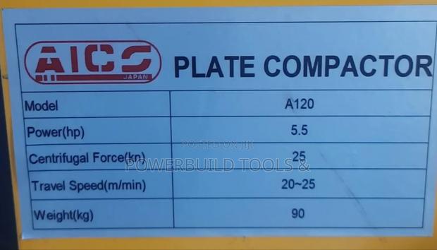 Heavy-Duty Aico Plate Compactor 120kgs With Honda Engine - thumbnail 3
