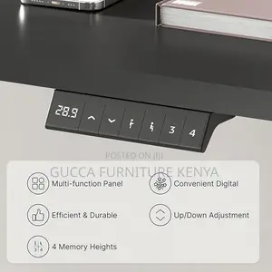 Office Tables:Electric Height Adjustable Standing Officedesk