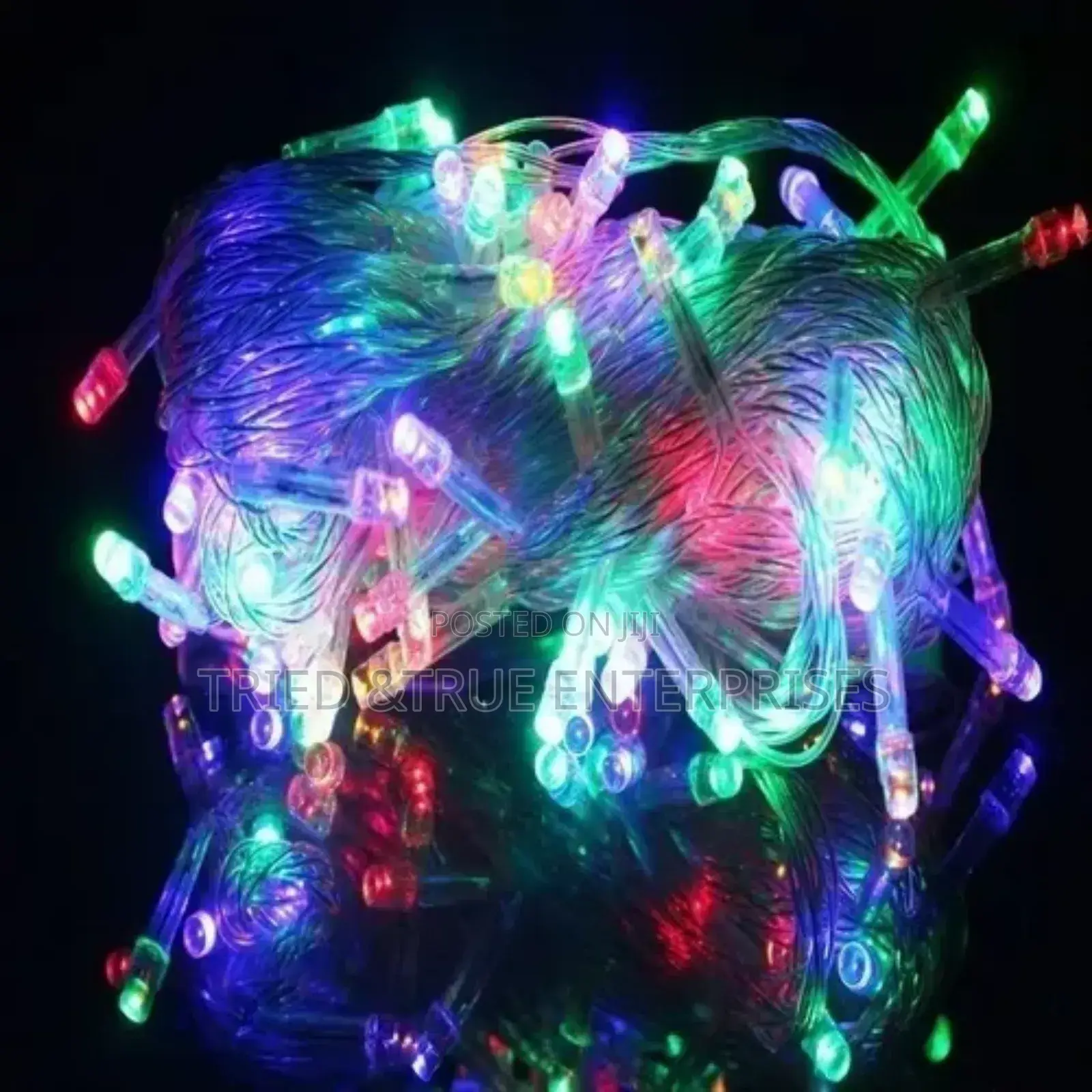 10mtrs Multicolour Christmas Light Decorations Bh6