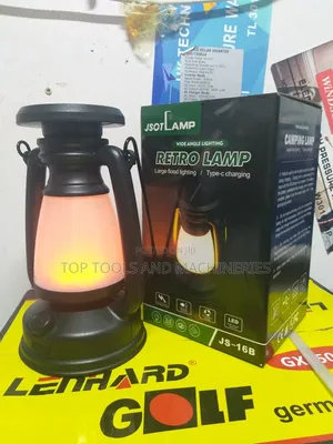 JSOT Lamp Solar Retro Lamp USB-C Charging