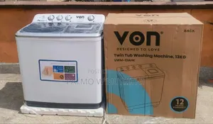 Washing Machine 13kg, Von Washing Machine 13kg Twin Tub. New
