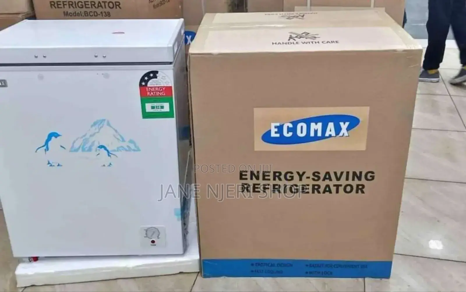 Good Quality 119litres Ecomax Freezer