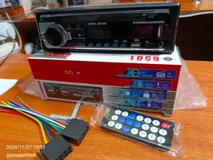 Multifunctional Car Stereo: Bluetooth, USB, Aux RCA Ready