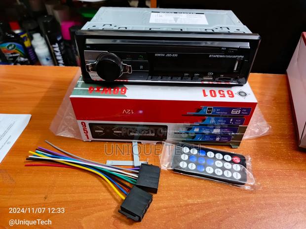 Car MP3 Player With Bluetooth, USB Connectivity, Aux RCA