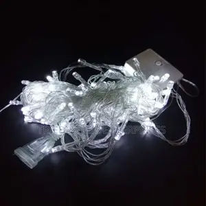 Jingle Jolly Christmas Lights 10mtrs Cold White LED String 9