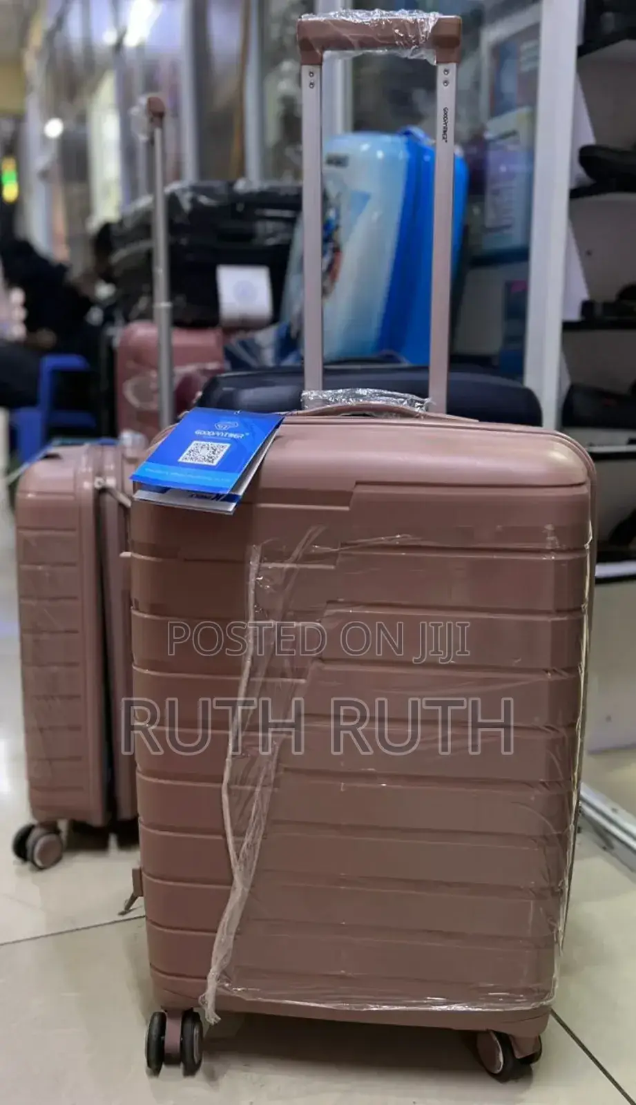 Medium/Small Size Rubber Suitcase 3 in 1