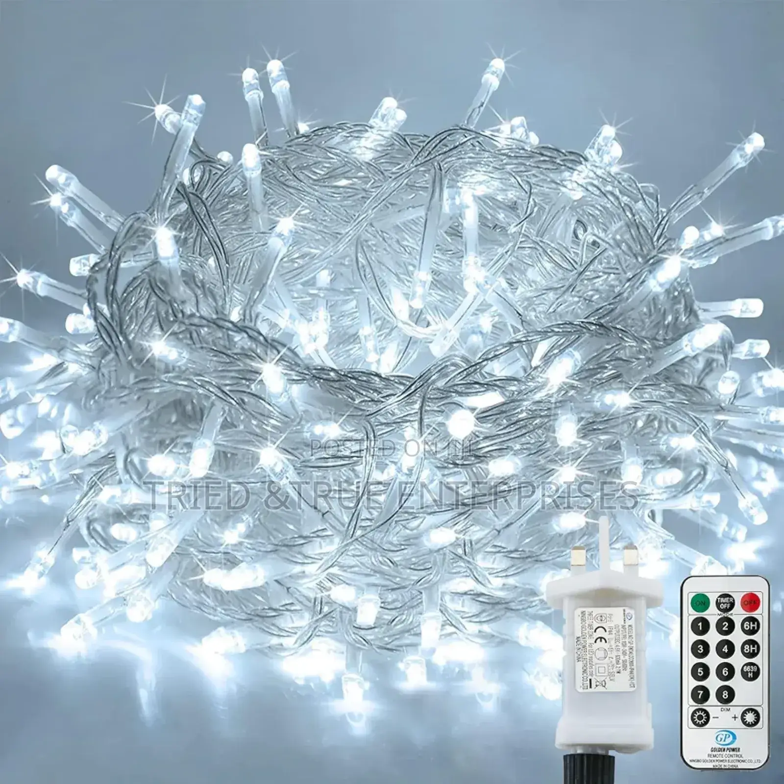 Cold White 10mtrs Christmas Light String Ugq2