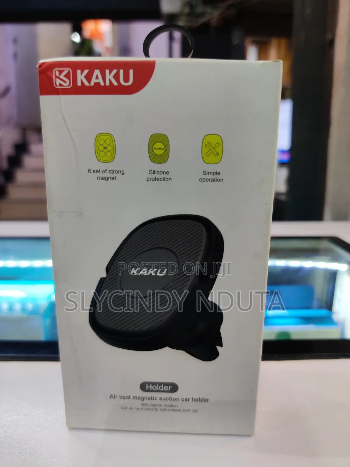 Kaku Holder Air Vent Magnetic Suction Car Holder