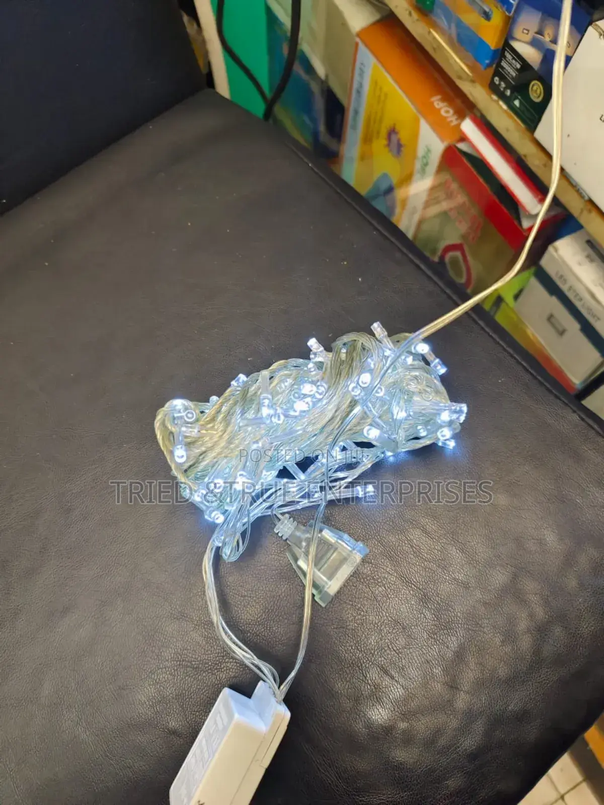 Elegant Cold White Christmas Lights 10mtrs Jht4