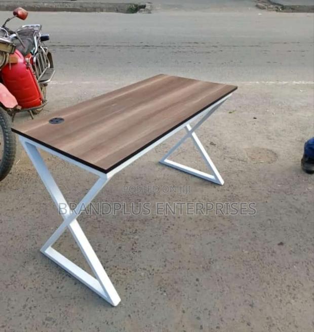 Metallic Stand Desk - main view