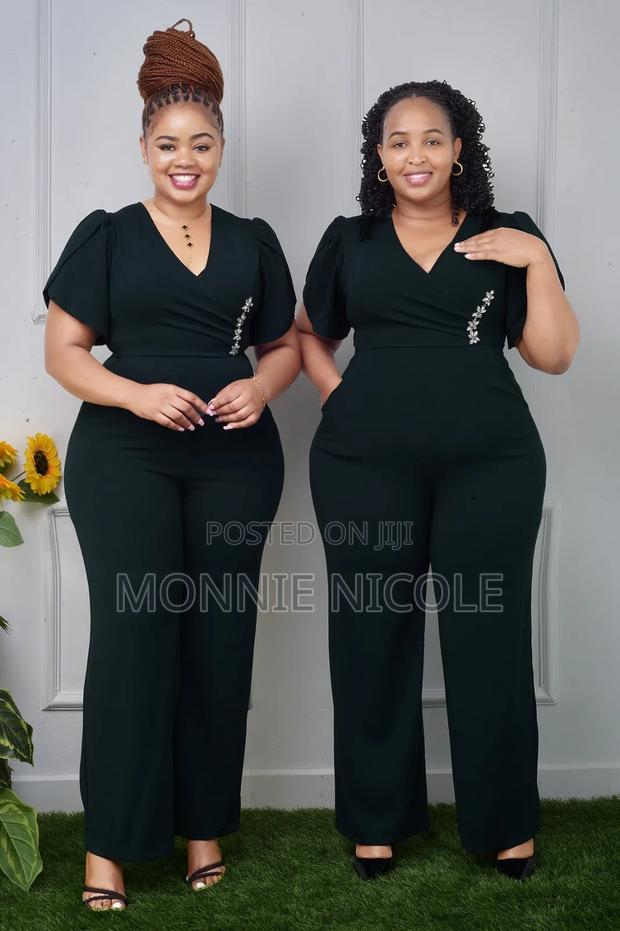 Plain Colour Jumpsuit.