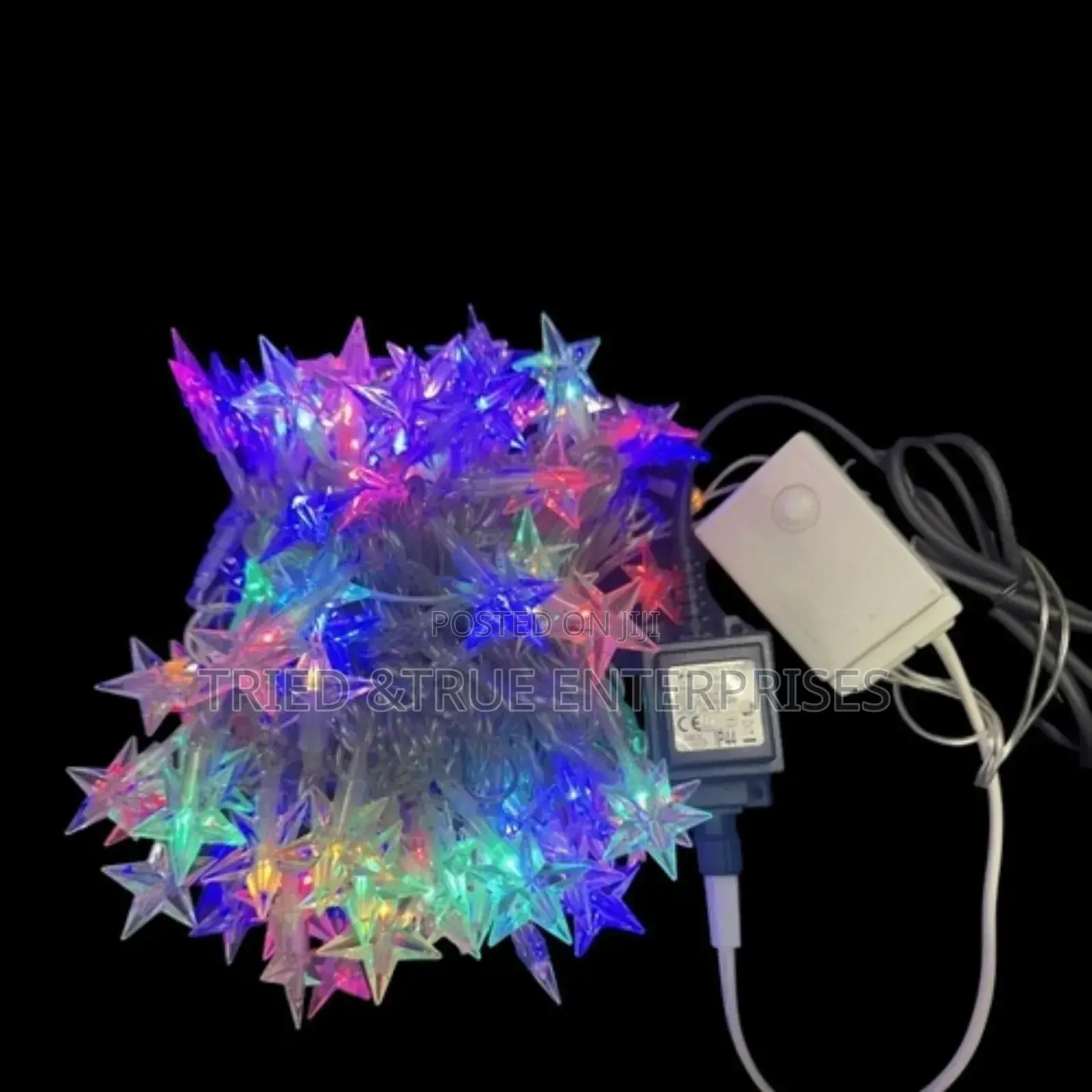 5mtrs LED Multi Star String Christmas Lights Rd3