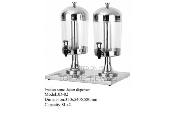 Stainless Steel Double Juice Dispenser 8l*2