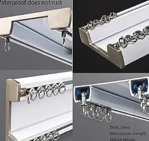 Luxurious Double Straight Rail