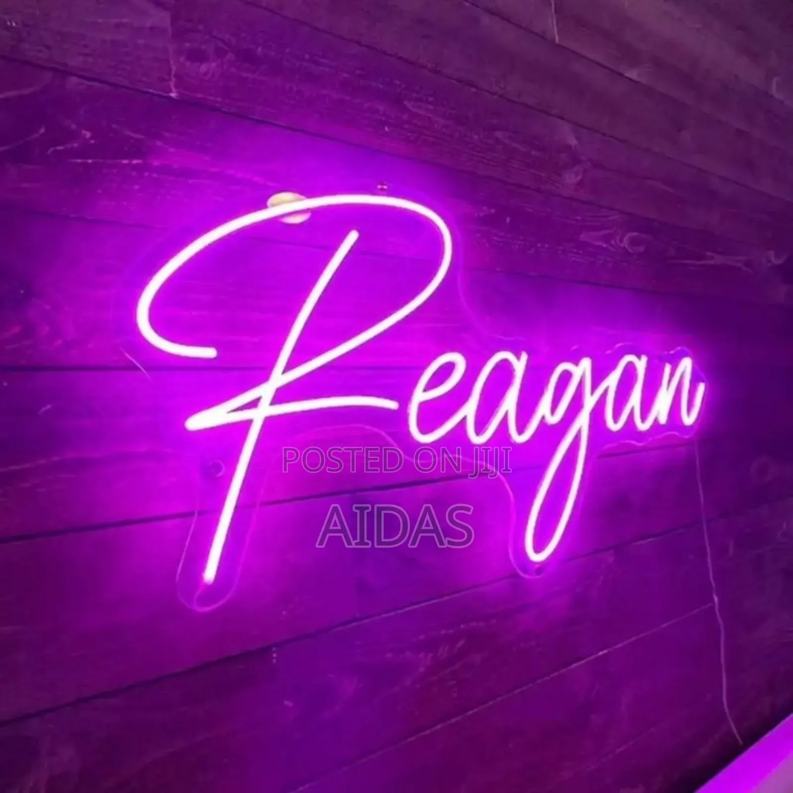 Customizable Neon Light Up Name