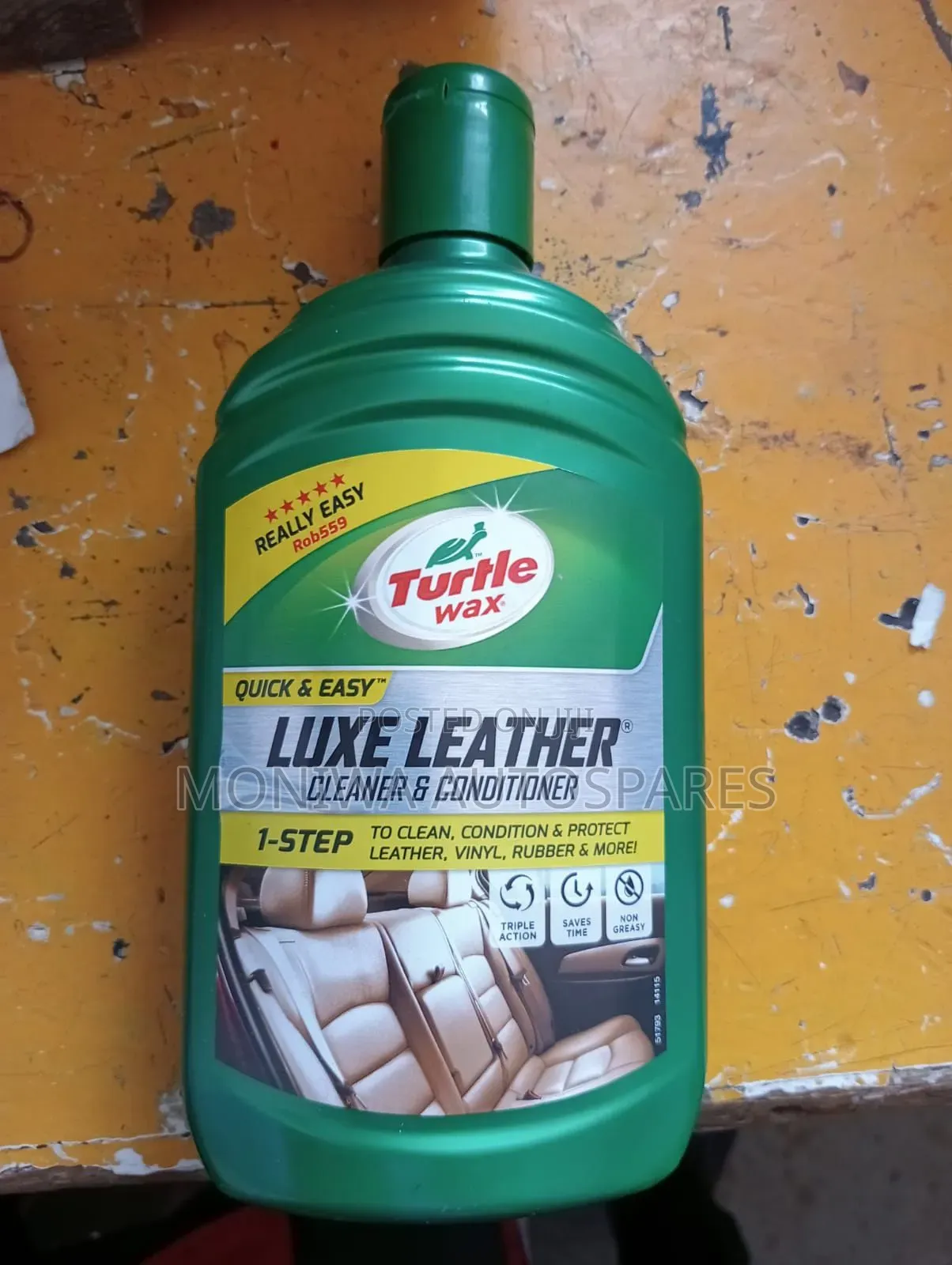 Turtle Wax Leather Cleaner