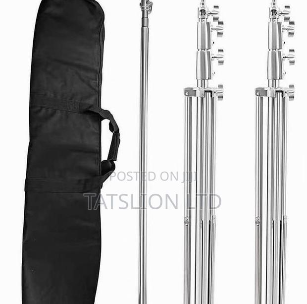 Background Silver Backdrop Stand for Photography 2.8m by 3m - thumbnail 2