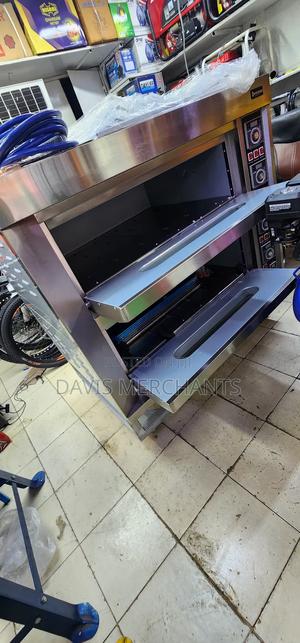 Ì Single Phase Commercial Oven With Double Deck 4 Tray - thumbnail 2