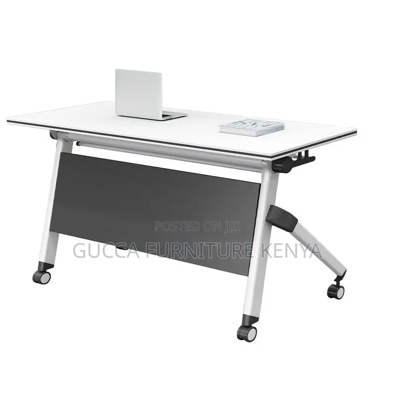 Office Tables: Portable Writing Table With Fold Out Design