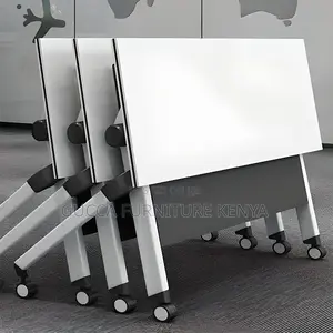 Office Tables: Portable Writing Table With Fold Out Design