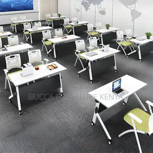 Office Tables: Portable Writing Table With Fold Out Design