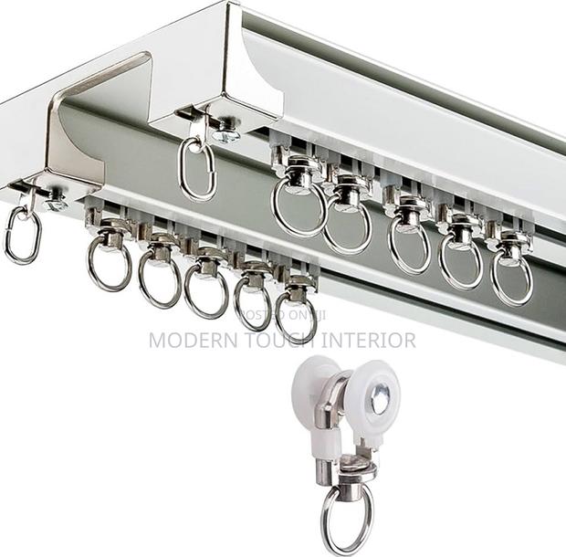 Heavy-Duty Double Curtain Rails