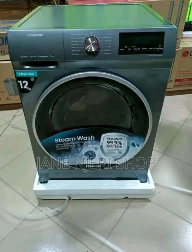 Amazing Hisense 12kg Front Load Washing Machine