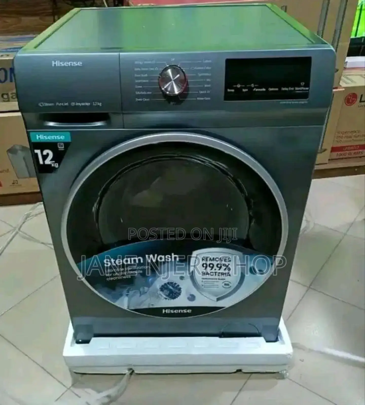 Original Hisense 12kg Front Load Washing Machine
