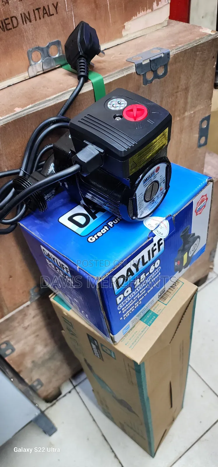 Dayliff Circulator Pump 3 Speed