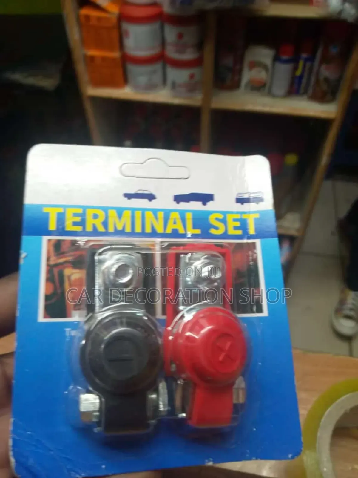 Red Black Battery Terminal