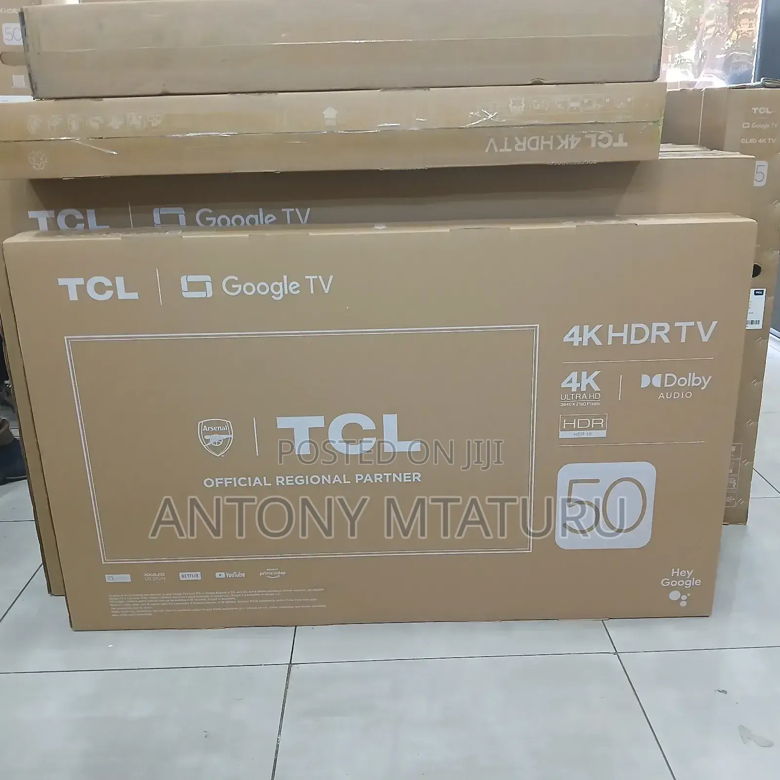 TCL 50′′ 50v6c Smart Android Google Tv 2025