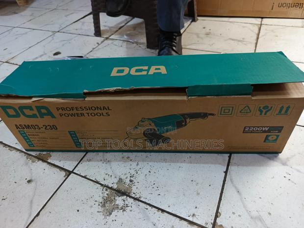 Dca 9" Inch Angle Grinder 2200watts - thumbnail 3