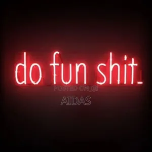 Neon Light Up Message Names