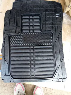 Black 3D Wide Carpet Mats