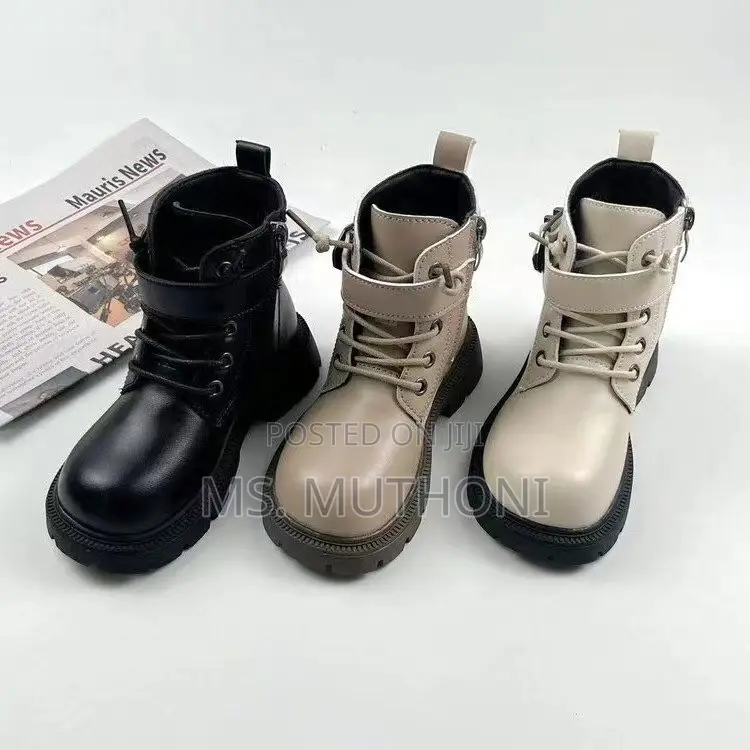 Kid's Leather Boots:#26-36