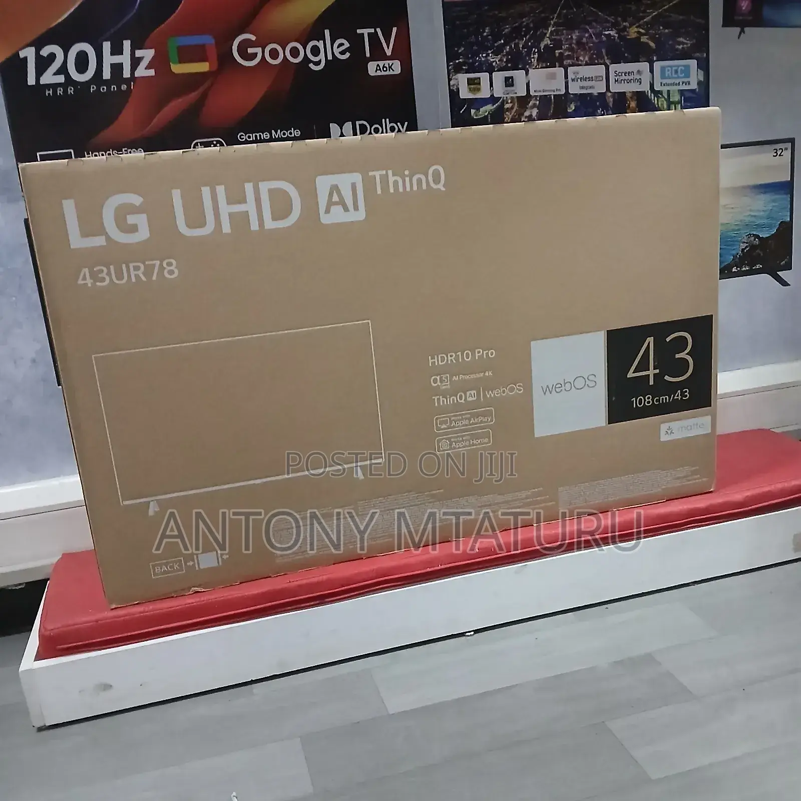 Lg 43 Inch Ur78006 Uhd Smart Tv
