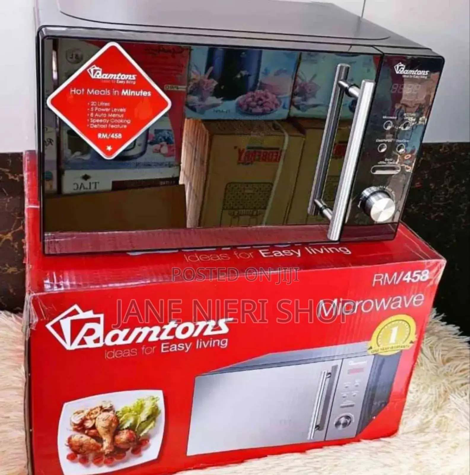 Brand New Rm458 Ramtons Microwave